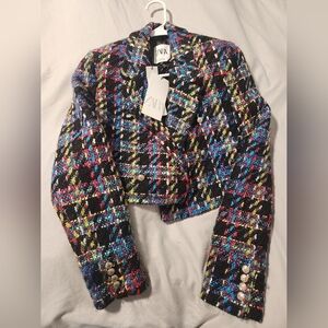Zara Multi Colored Blazer